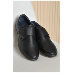 Туфлі дитячі для хлопчика чорного кольору 163815L