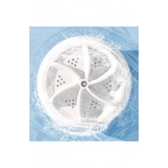 Ультразвукова міні-пральна машина портативна Turbine wash 166963L