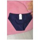 Труси жіночі однотонні синього кольору 169401L