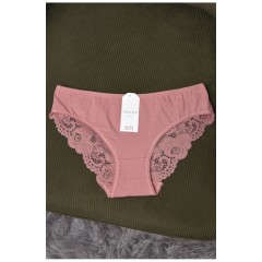 Труси жіночі однотонні пудрового кольору 169421L