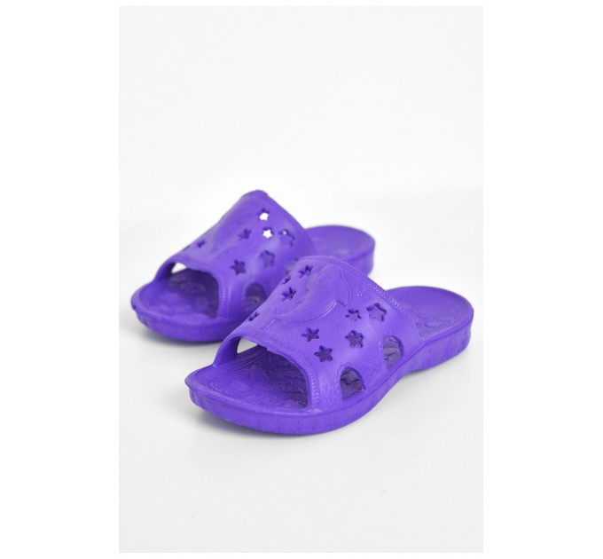 Шльопки дитячі піна фіолетового кольору 171044L