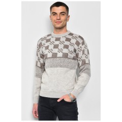 Светр чоловічий бежевого кольору 172547L