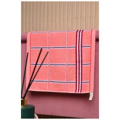 Серветка кухонна махрова рожевого кольору 173634L Серветка кухонна махрова рожевого кольору 173634L