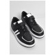 Кросівки дитячі чорного кольору на ліпучках 174431L