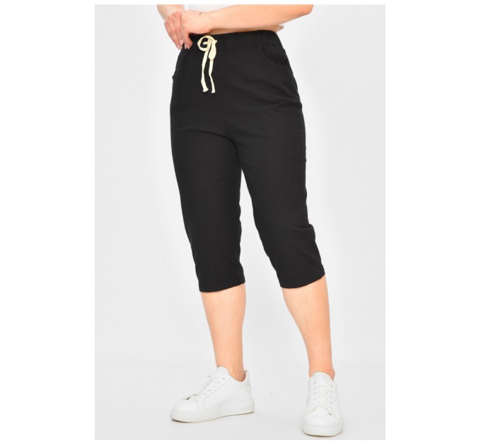 Бриджи женские черного цвета 175468L