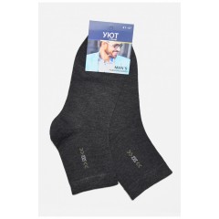 Носки мужские демисезонные темно-серого цвета 175512L