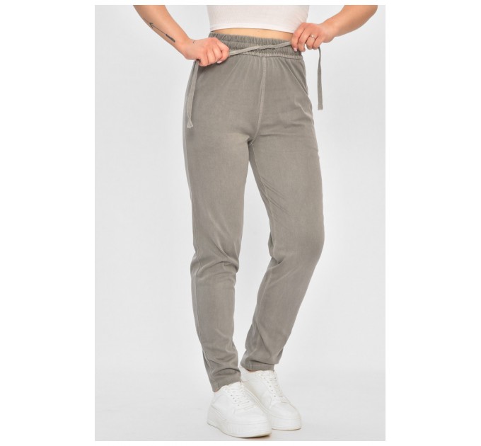Брюки женские светло-серого цвета 175711L