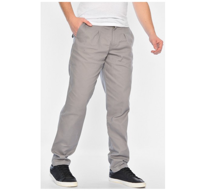 Брюки мужские серого цвета 175753L