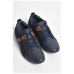 Туфлі дитячі для хлопчика темно-синього кольору 176098L