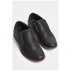 Туфлі дитячі для хлопчика чорного кольору 176106L
