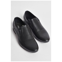 Туфлі підліткові для хлопчика чорного кольору 176500L