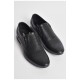 Туфлі підліткові для хлопчика чорного кольору 176500L