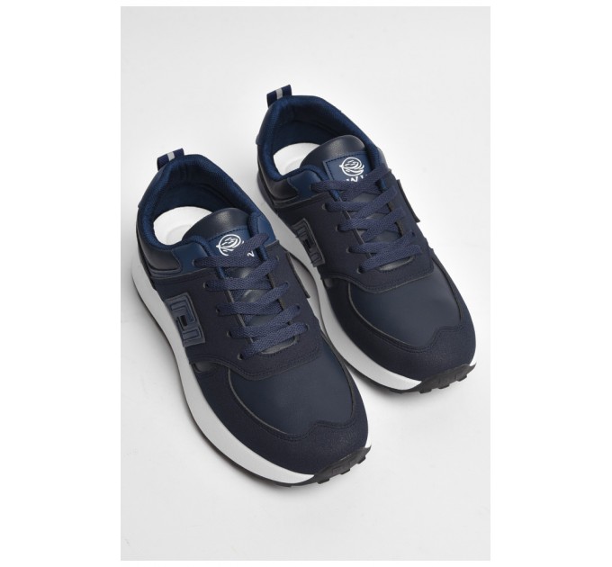 Кросівки чоловічі темно-синього кольору 176574L