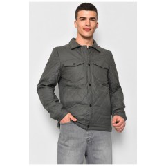 Куртка чоловiча демicезонна сірого кольору 177103L