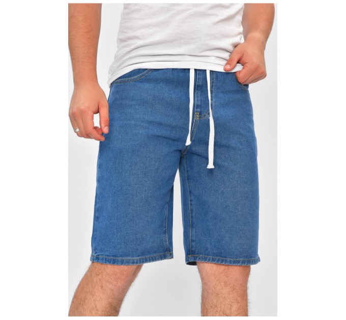 Шорти чоловічі синього кольору 177553L