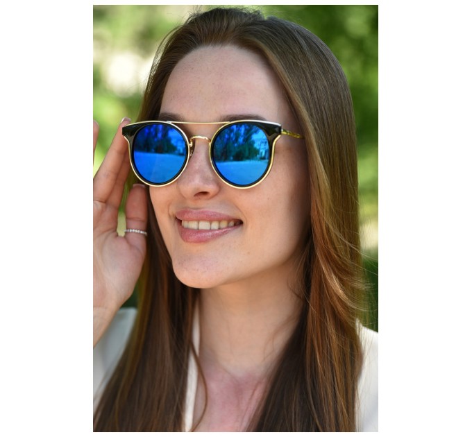 Окуляри жіночі золотистого кольору 179325L