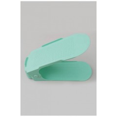 Двойная подставка для обуви бирюзового цвета 179606L