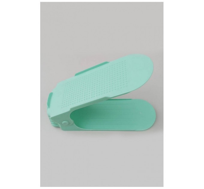 Подвійна підставка для взуття бирюзового кольору 179606L