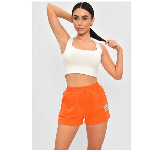 Шорти жіночі помаранчевого кольору 179707L