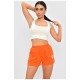 Шорти жіночі  помаранчевого кольору 179707L