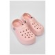 Крокси дитячі для дівчинки пудрового кольору 179839L