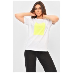 Футболка жіноча білого кольору 179888L