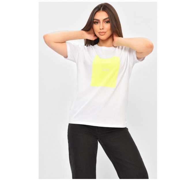 Футболка жіноча білого кольору 179888L