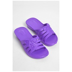 Шльопанці дитячі для дівчинки піна фіолетового кольору 180414L