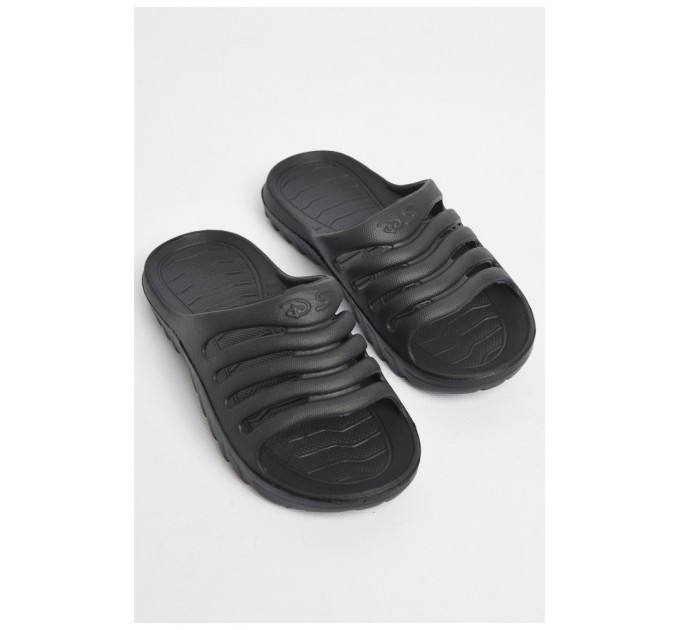 Шльопки дитячі для хлопчика піна чорного кольору 180436L