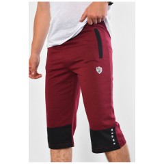 Бриджі чоловічі бордового кольору 180467L