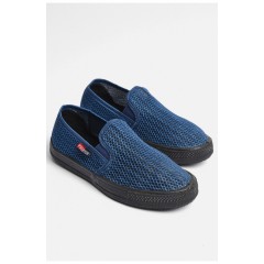 Сліпони чоловічі синього кольору 181179L