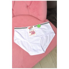 Труси жіночі напівбатальні бiлого кольору 181261L