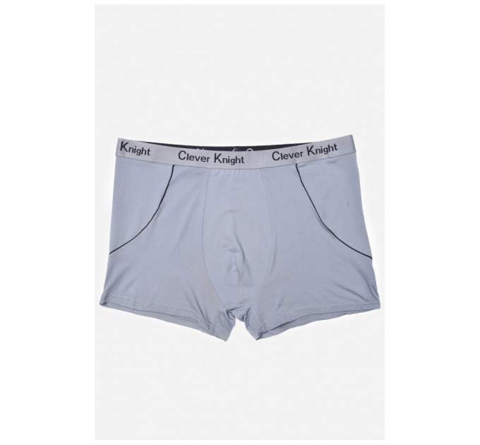 Боксери чоловічі напівбатальні сірого кольору 181399L