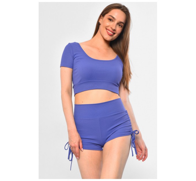 Костюм жіночий бузкового кольору 181544L