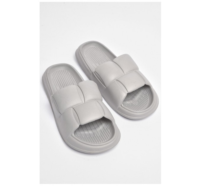 Шлепанцы мужские пена серого цвета 181550L