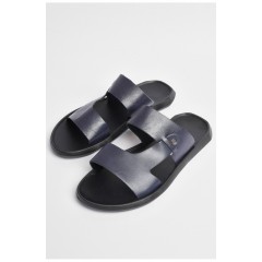 Шльопанці чоловічі темно-синього кольору 181905L