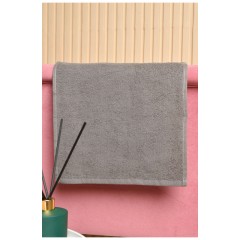 Серветка кухонна махрова сірого кольору 182129L Серветка кухонна махрова сірого кольору 182129L