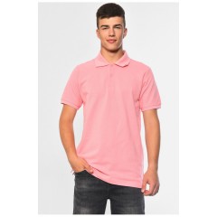 Футболка чоловіча поло рожевого кольору 182175L Футболка чоловіча поло рожевого кольору 182175L