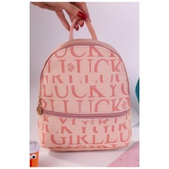 Рюкзак жіночий рожевого кольору 182344L