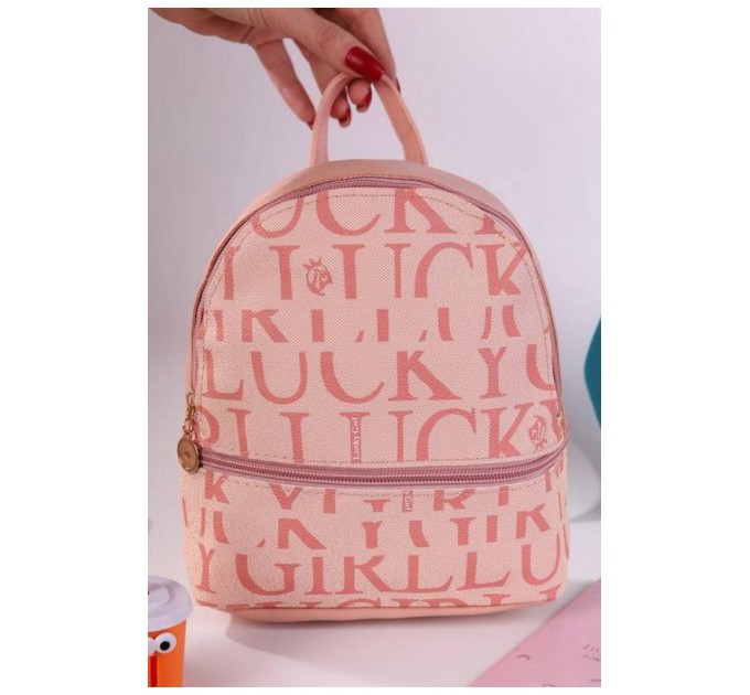 Рюкзак жіночий рожевого кольору 182344L