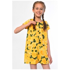 Комбинезон детский для девочки желтого цвета 182815L