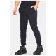 Спортивні штани чоловічі на флісі темно-синього кольору 183051L