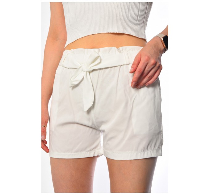 Шорти жіночі білого кольору 183692L