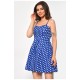 Сарафан жіночий синього кольору 183766L