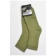 Шкарпетки чоловічі махрові кольору хакі 183948L