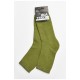 Шкарпетки чоловічі з махровою підошвою кольору хакі 183952L