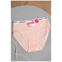 Труси жіночі батальні світло-рожевого кольору 184911L