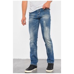 Джинси чоловічі синього кольору 185575L