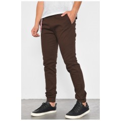 Штани чоловічі коричневого кольору 185591L