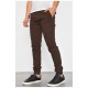 Штани чоловічі коричневого кольору 185591L